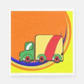 Colorful Truck Servet (Voorkant)