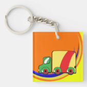Colorful Truck Sleutelhanger (Voorkant)