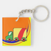 Colorful Truck Sleutelhanger (Achterkant)