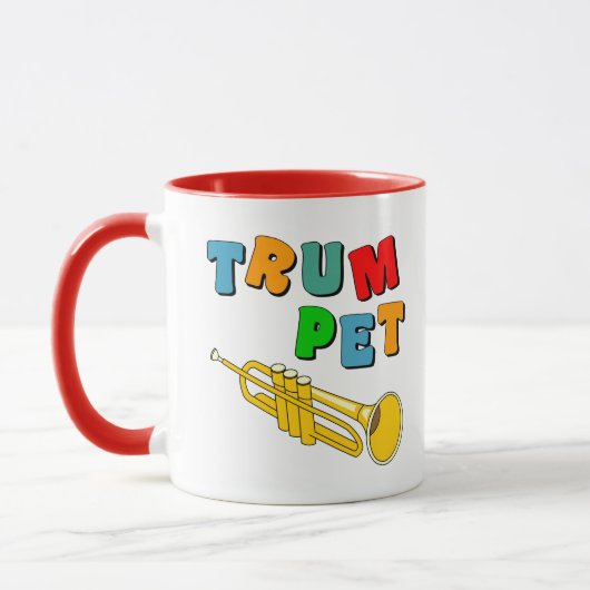 Colorful Trumpet Mok (Links)