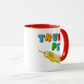 Colorful Trumpet Mok (Voorkant rechts)
