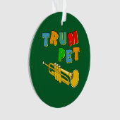 Colorful Trumpet Ornament (voorkant)