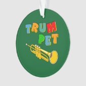 Colorful Trumpet Ornament (voorkant)