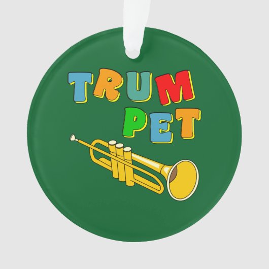 Colorful Trumpet Ornament (voorkant)