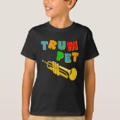 Colorful Trumpet T-shirt (Voorkant)