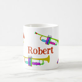 Colorful Trumpets Persoonlijk Koffiemok
