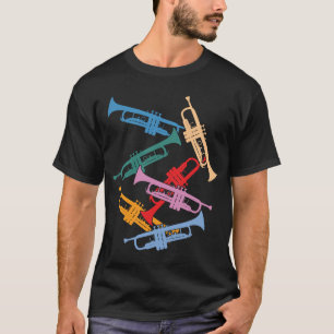 Colorful Trumpets T-shirt