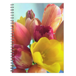 Colorful Tulip Bouquet Notitieboek