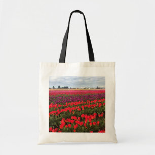 Colorful Tulip Field, Woodburn, Oregon Tote Bag
