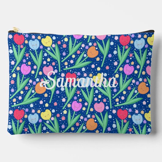 Colorful Tulip Flowers Etui (Voorkant)