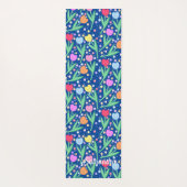 Colorful Tulip Flowers Yogamat (Achterkant)