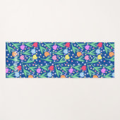 Colorful Tulip Flowers Yogamat (Voorkant (horizontaal))