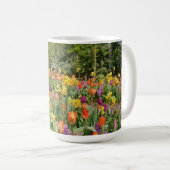 Colorful Tulip Garden Mok (Voorkant rechts)