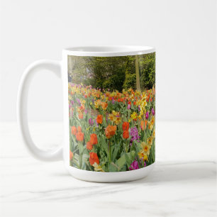Colorful Tulip Garden Mok
