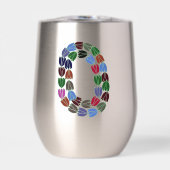 Colorful Tulip Lettered “O” (Voorkant)