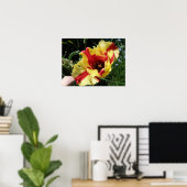 Colorful Tulip Macro Print (Thuiskantoor)