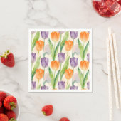 Colorful Tulip Pattern Servet (Insitu)