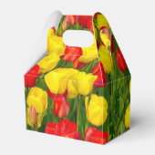 Colorful Tulips Bedankdoosjes (Achterkant)