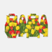 Colorful Tulips Bedankdoosjes (Uitgevouwen)