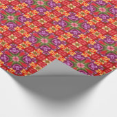 Colorful Tulips Cadeaupapier (Hoek)