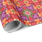 Colorful Tulips Cadeaupapier (Rol Hoek)