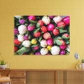 COLORFUL TULIPS CANVAS AFDRUK (Insitu (Woonkamer))