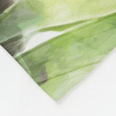 Colorful Tulips Fleece Deken (Hoek)