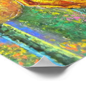 Colorful Tulips Garden Flowers Poster (Hoek)