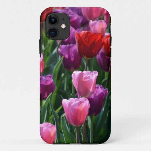 Colorful Tulips Phone Case (Achterkant)