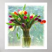 Colorful Tulips Poster (Voorkant)