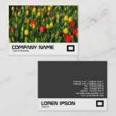 Colorful Tulips Visitekaartje (Voorkant / Achterkant)