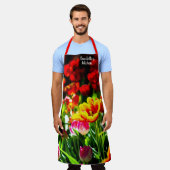 Colorful Tulp Flowers in Spring Schort (Gedragen)