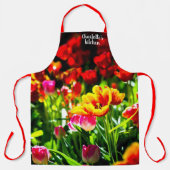 Colorful Tulp Flowers in Spring Schort (Voorkant)
