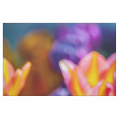 Colorful Tulp Flowers in Spring Stof (Fat Quarter)