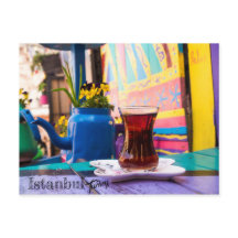 Colorful Turkey Tea in Istanbul, Turkije