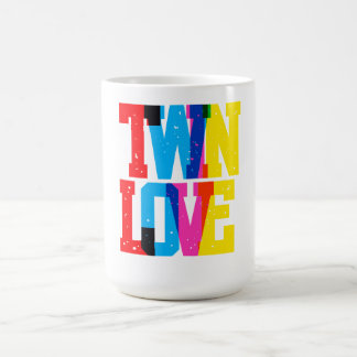Colorful Twin Love  Koffiemok