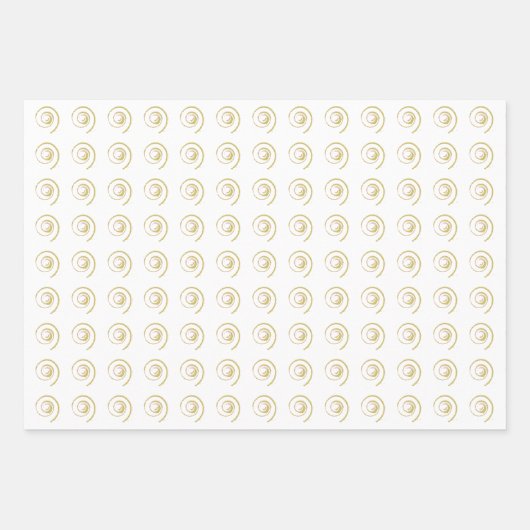 Colorful Twirls Inpakpapier Vel (Voorkant 2)