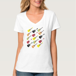 Colorful Ukulele Collecties Shirt