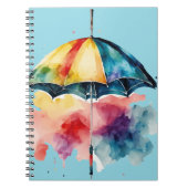 Colorful Umbrella Notitieboek (Voorkant)