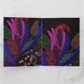 Colorful Undersea Large Greeting Card Kaart (Binnen)