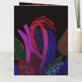Colorful Undersea Large Greeting Card Kaart (Achterkant)