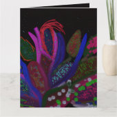 Colorful Undersea Large Greeting Card Kaart (Voorkant)