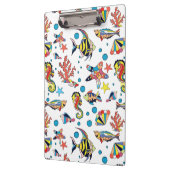 Colorful Underwater Zee Life Patroon Klembord (Links)