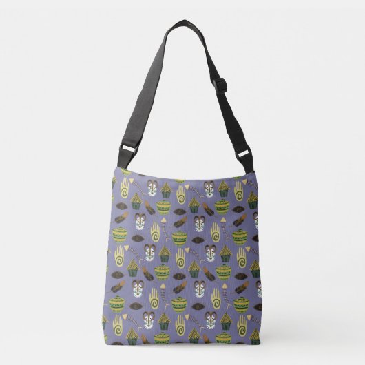Colorful Uneven Pattern Crossbody Tas (Voorkant)