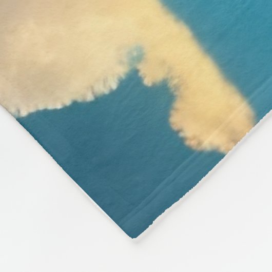 Colorful Unicorn Fleece Deken (Hoek)