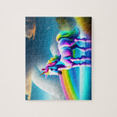 Colorful Unicorn Legpuzzel (Verticaal)