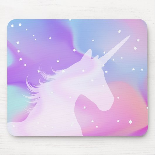 Colorful Unicorn Muismat (Voorkant)
