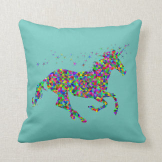 Colorful Unicorn Pillow Kussen