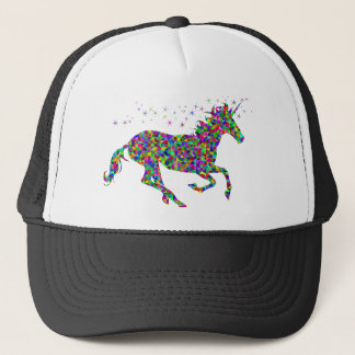 Colorful Unicorn Trucker Pet