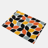 Colorful, uniek, trendy, urban leaf concept deurmat (Schuin)
